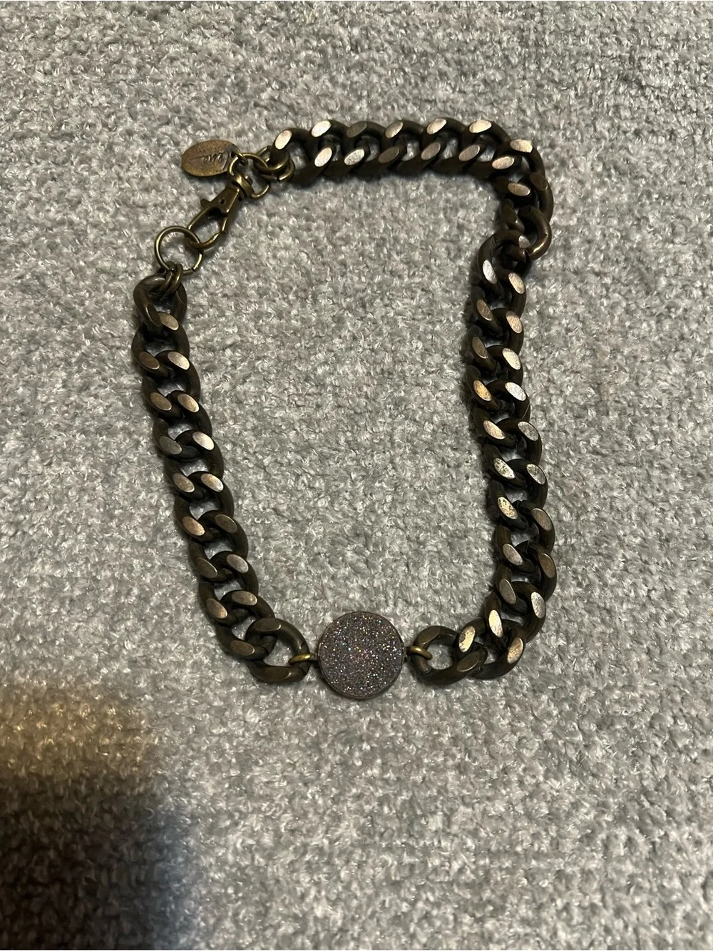 Lena Bernard Druzy Accent Chain Necklace